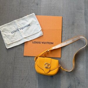 Louis Vuitton Mustard Yellow Crossbody Bag